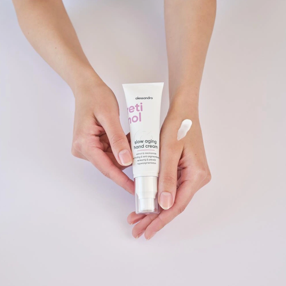 Alessandro Retinol Slow Ageing, krema za roke (50 ml)